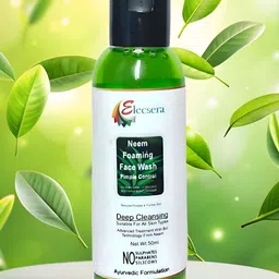 Elecsera Neem Foaming Face Wash For Pimple Control - 50 ml-picture-33