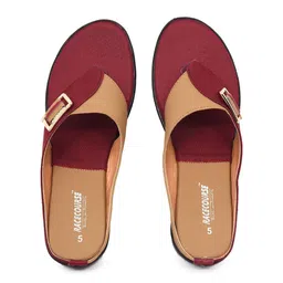 RACECOURSE Colourblocked T-Strap Flats image 4