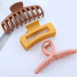 DailyObjects Women Set of 3 Claw Clip-picture-37