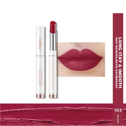 Maliao Non-Transfer Matte Finish Long Lasting & Smooth Lipstick-3.8gm- Blush 103 image 3