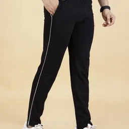 STARFOX Men Pack Of 3 Slim Fit Mid-Rise Track Pants image 3