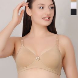 mod & shy Women Pack of 3 Full Coverage Lightly Padded T-shirt Bra-picture-30