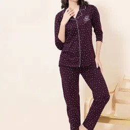 QUIRA Women Printed Night suit-image-71