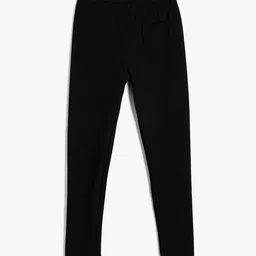 Koton Girls Solid Ankle Length Leggings image 2