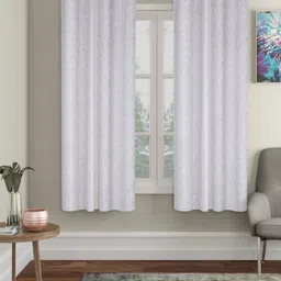 SOKNACK White & Blue Set of 2 Geometric Window-picture-32