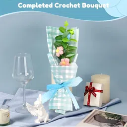 Cortina Blue Artificial Flower image 3