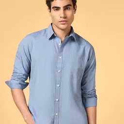DON VINO Relaxed Spread Collar Regular Fit Casual Shirt-picture-10