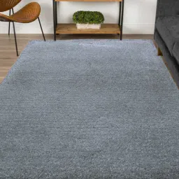 Grey Polyester Shaggy 10' x 8' Hand tufted Carpet By Kaleen India-image-59