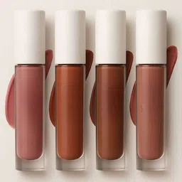 kenajot Matte Nude Lipstick Quartet – Mini Liquid Pack for Every Skin Tone image 1