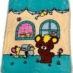 zedfiber Cartoon Crib Mink Blanket for Mild Winter-picture-12