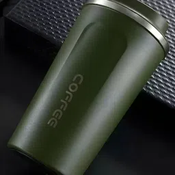 ojra Vacuum insulated travel coffee mug Plastic, Stainless Steel Coffee Mug-picture-12
