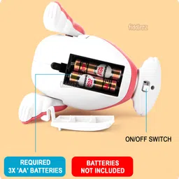 fiddlerz Sea Lion Bump and Go Musical Walking Singing Dancing Flashing Lights Toy for kid image 3