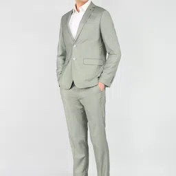 arrow Men Solid Solid Suit image 3