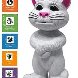 snm97 Talking Tom Cat Toy For Kids Intelligent Speaking Repeats What You Say_09 image 2