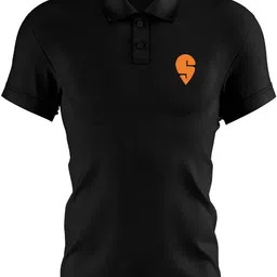 ssversatile Men Solid Round Neck Polycotton Black T-Shirt-picture-11