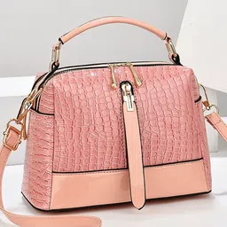 StyleCast Textured Structured Zip Detail Handheld Bag-picture-52