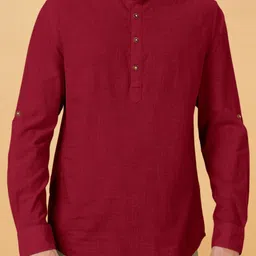 ZELINCO Men Thread Work Kurta-picture-22