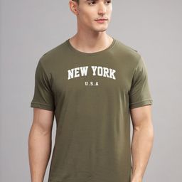 ADRO Men Typography Printed Applique T-shirt-picture-48