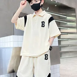 StyleCast x Revolte Boys Printed Pure Cotton T-shirt With Shorts-picture-18