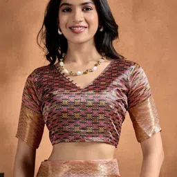 Bhagirath Fashion Ethnic Motifs Silk Blend Mysore Silk Saree image 2