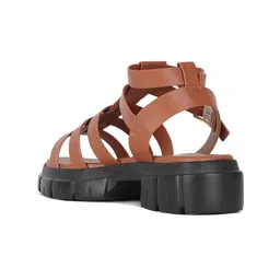 London Rag Women Strappy Block Heel Sandals image 4