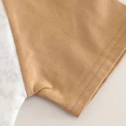 INCLUD Boys Dinosaur Printed Round Neck T-shirt With Shorts image 4