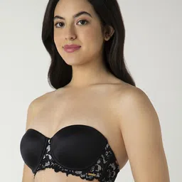 Amante Women Half Coverage Underwired Lightly Padded Bra image 2