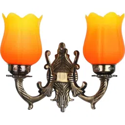 1ST TIME Orange & Orange Metal Traditional Wall Lamp-picture-43