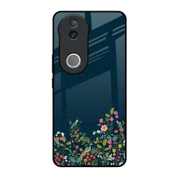 QRIOH Small Garden Printed Vivo V50e 5G Impact Resistant Back Case-picture-51