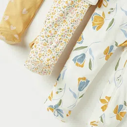 Juniors by Babyshop Girls Pack of 3 Printed Sleepsuit image 3