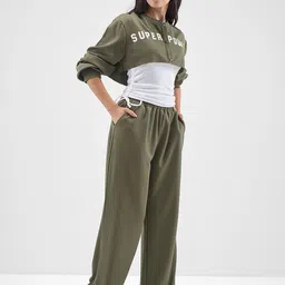 Street By Tokyo Talkies Printed Round-Neck Top With Trousers Co-Ords image 3