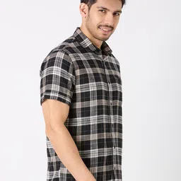 TIM PARIS Men Classic Checked Casual Shirt image 5