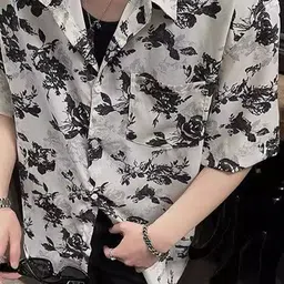 StyleCast x Revolte Men Floral Printed Spread Collar Casual Shirt-picture-12