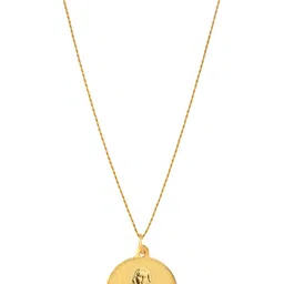 missmister Brass Goldplated Mother Mary and Crucifix Cross reversible Christian Chain Pendant-picture-36