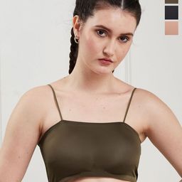 SECRETS BY ZEROKAATA Pack Of 3 Assorted Padded Workout Bra-picture-26