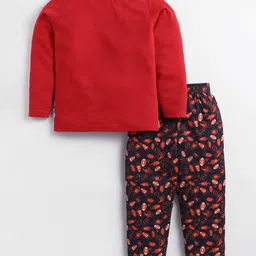 Here&Now X Game Begins Boys Printed Long Sleeves T-Shirt with Trousers image 3