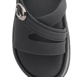 Mast & Harbour Women One Toe Flats with Buckles image 2