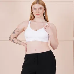 LARIX Women Full Coverage Cotton Minimizer Bra-picture-12