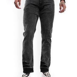 WROGN Men Relaxed Fit Low Distress Light Fade Jeans-picture-38