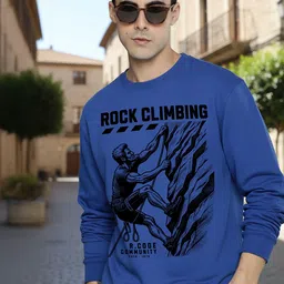 R.Code by The Roadster Life Co. Men Printed Sweatshirt-picture-20
