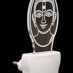 1ST TIME Red & White Printed Acrylic Contemporary Abstract Shaped Shaped Wall Lamp image 3