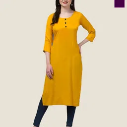Coft Set Of 2 Round Neck Straight Kurta-image-75