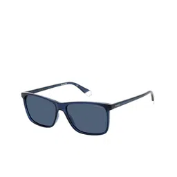 Polaroid Men UV Protected Lens Full Rim Rectangle Sunglasses image 3