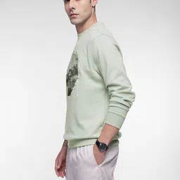 French Connection Graphic Printed Pullover Sweatshirt image 3