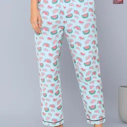 ETC Women Pack Of 2 Printed Mid-Rise Lounge Pants-image-29