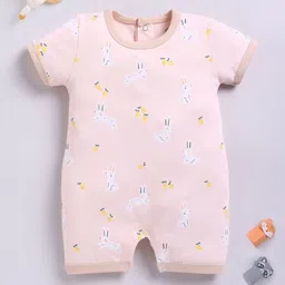 BABY GO Infants Printed Cotton Rompers image 1