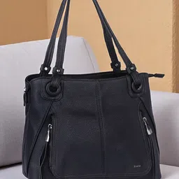 Exotic Women Solid Textured Shoulder Bag-picture-36