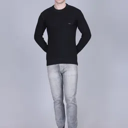 TFA THE FASHION ADDICTION Men Wollen Boat Neck Textured Full Sleeve Pullover Pullover-image-51