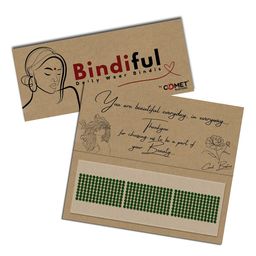 Comet Busters Bindiful Traditional Round Designer Bindi - Dark Green-picture-2