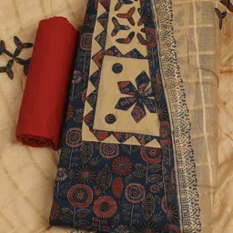 Meena Bazaar Printed Unstitched Dress Material-picture-18